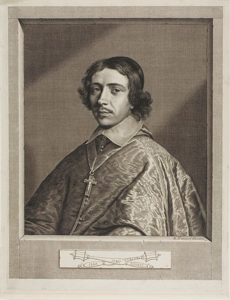 Cardinal de Retz by Robert Nanteuil