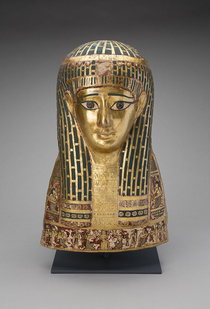 Mummy Mask by Ancient Egyptian