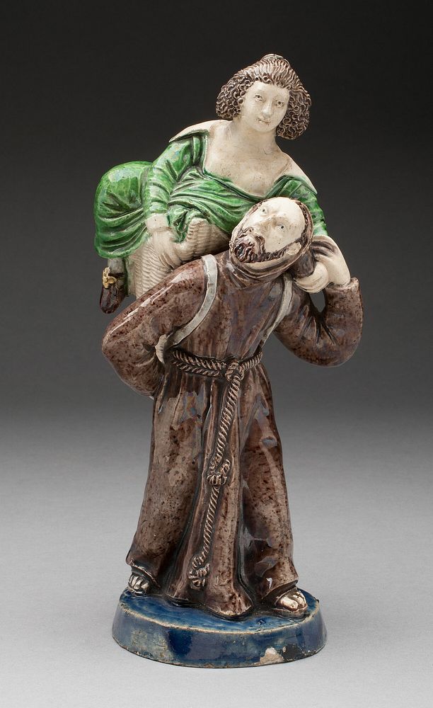 Monk Carrying Woman by Avon Pottery (Manufacturer)