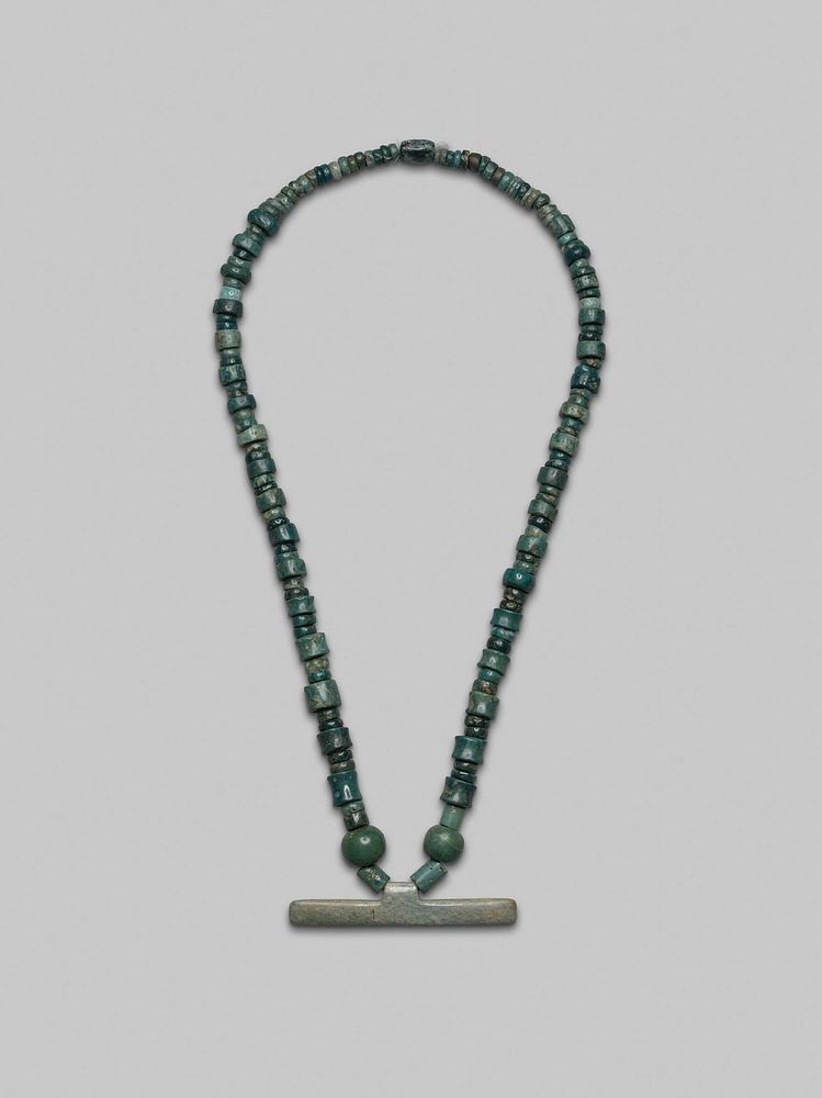 Beaded Necklace with Bar Pendant by Nicoya