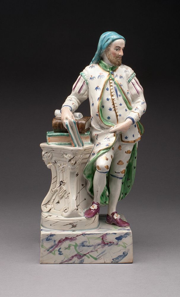 Figure of Geoffrey Chaucer by Staffordshire Potteries (Manufacturer)