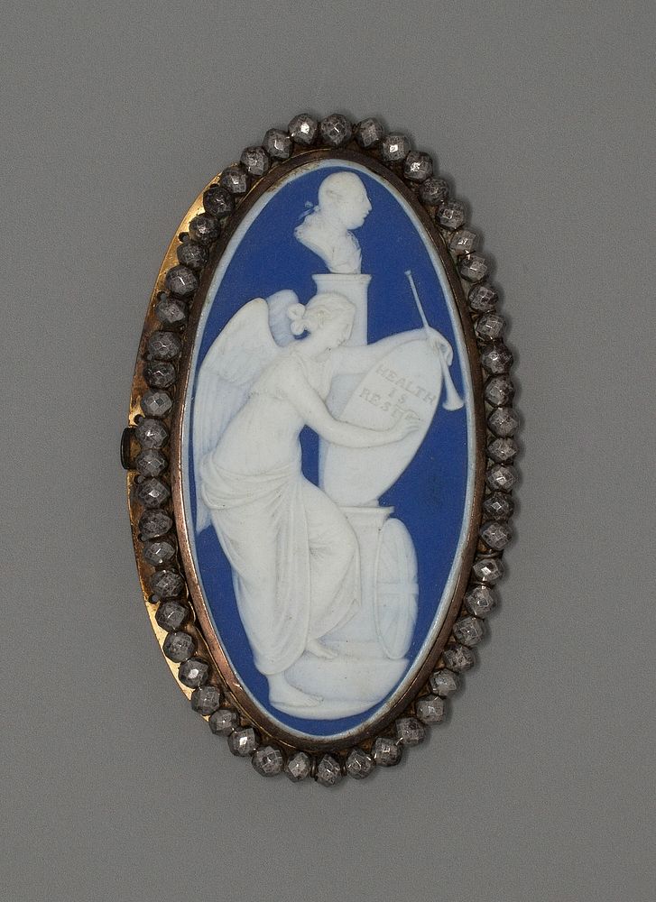 Medallion with "Health is Restored" by Wedgwood Manufactory (Manufacturer)