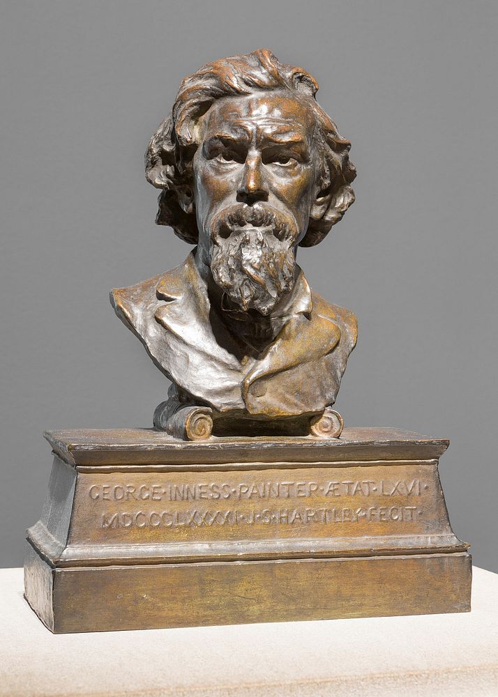 George Inness by Jonathan Scott Hartley (Sculptor)
