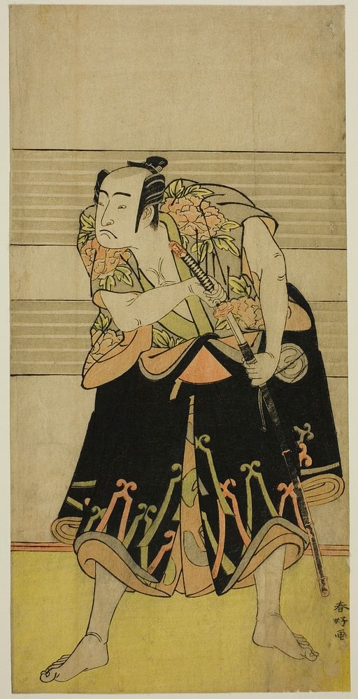 The Actor Sawamura Sojuro III in an Unidentified Role by Katsukawa Shunkо̄