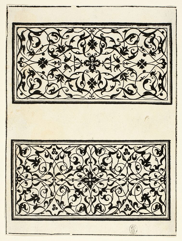 Ornamental Panels by Hans Rudolf Manuel Deutsch