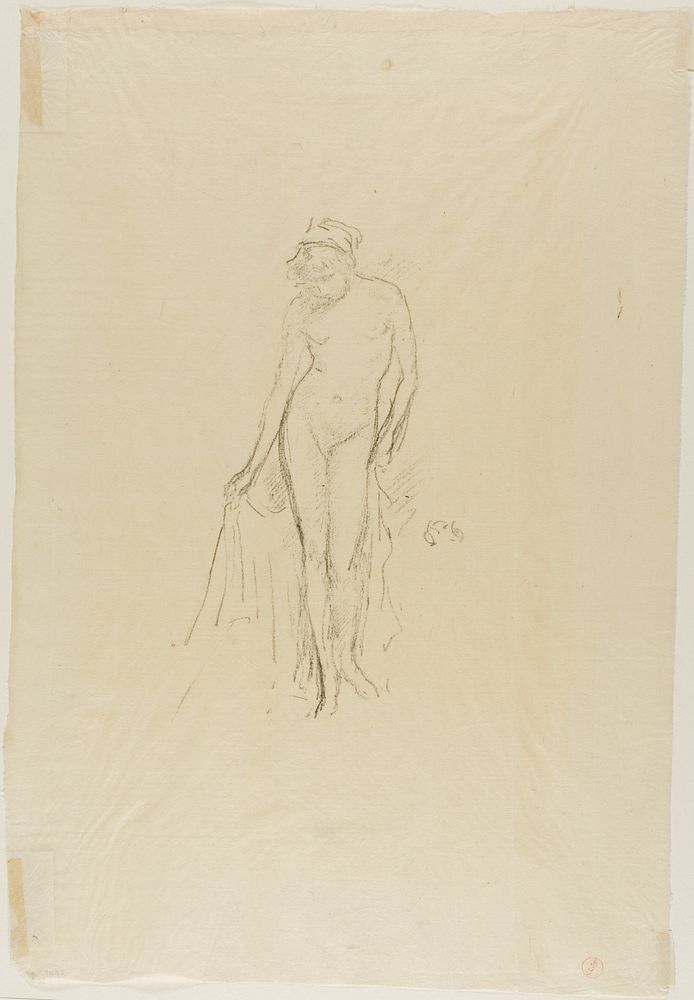 Nude Model, Standing by James McNeill Whistler