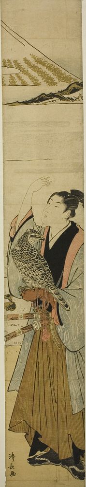 Young Man with Symbols of the First Dream of the New Year by Torii Kiyonaga