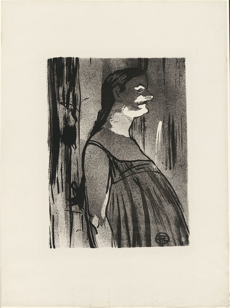 Madame Abdala, from Le Café-Concert by Henri de Toulouse-Lautrec