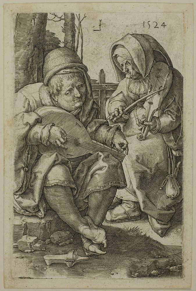 The Musicians by Lucas van Leyden