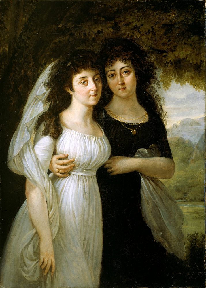 Portrait of the Maistre Sisters by Baron Antoine Jean Gros