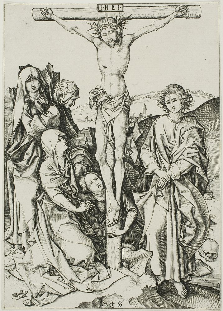 The Crucifixion, from The Passion by Martin Schongauer