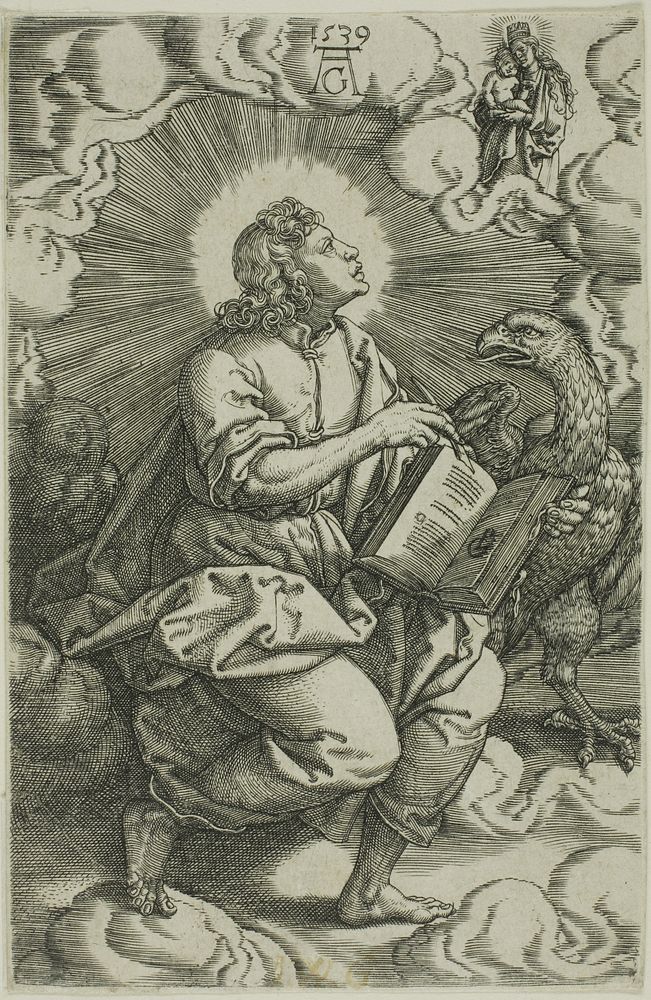 St. John, from The Four Evangelists by Heinrich Aldegrever