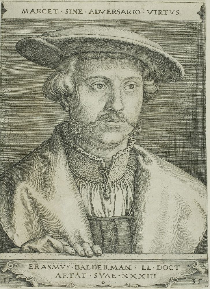 Erasmus Balderman by Barthel Beham
