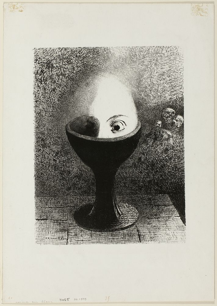 The Egg by Odilon Redon