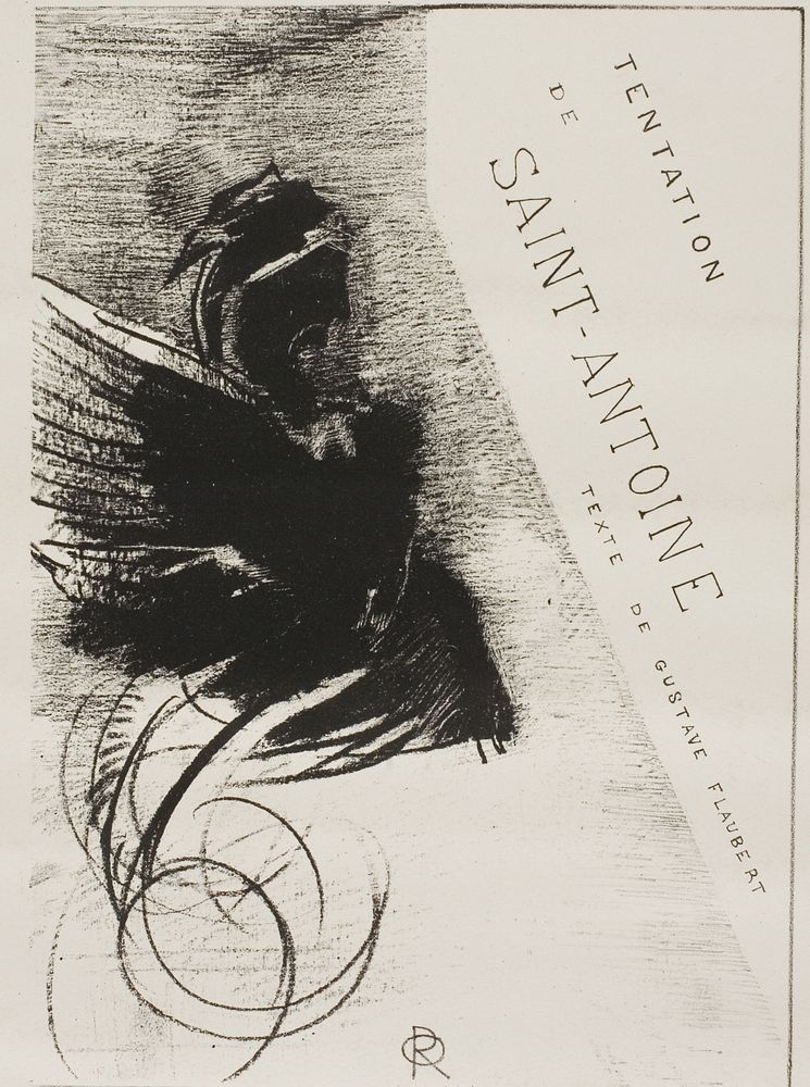 Cover from The Temptation of Saint Anthony (1st series) by Odilon Redon