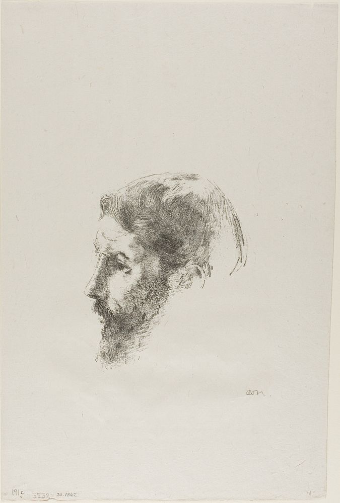 Pierre Bonnard by Odilon Redon