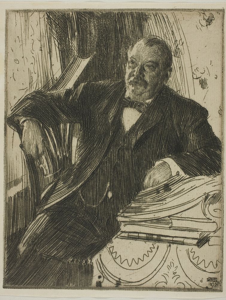 Grover Cleveland II by Anders Zorn