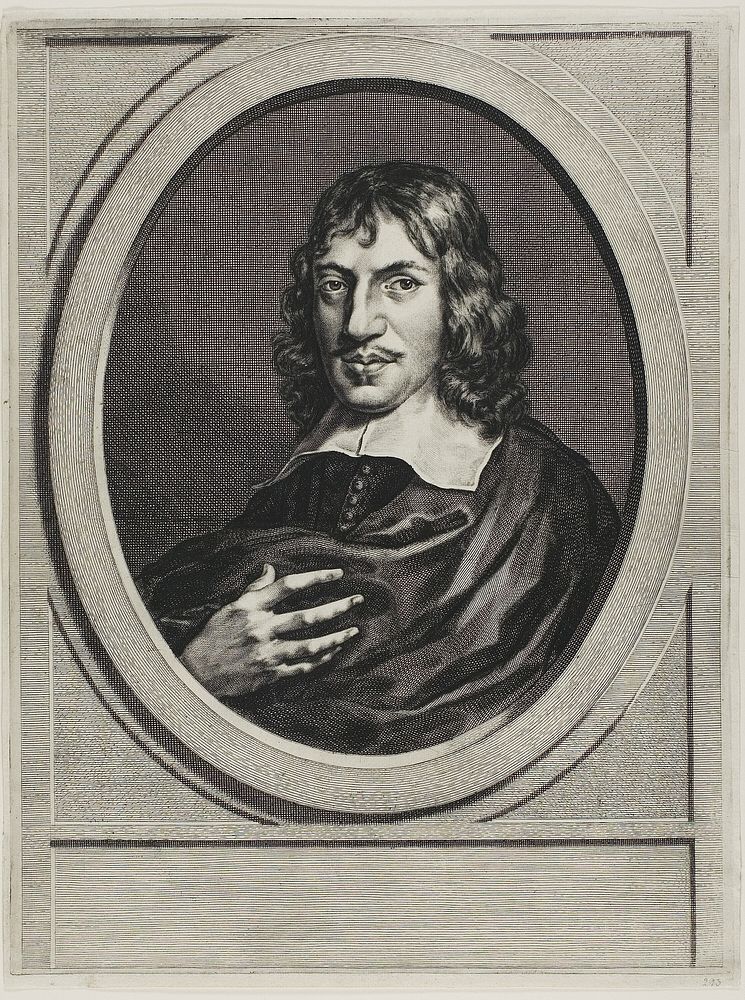 Portrait of Taddeus de Lantman, Preacher by Hendrik Bary
