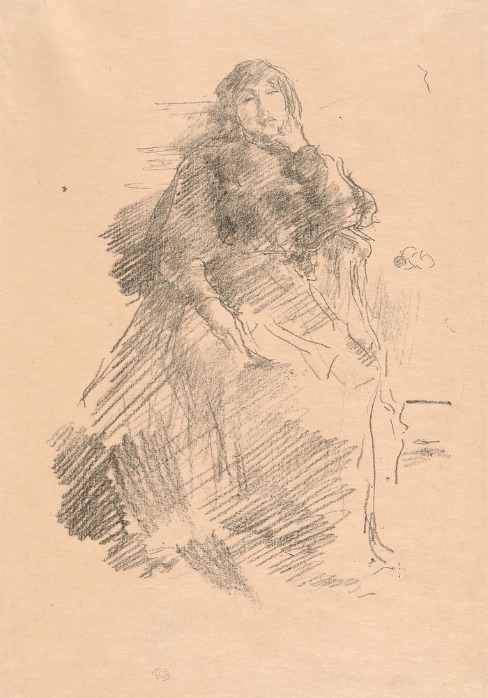 La Belle Dame paresseuse by James McNeill Whistler
