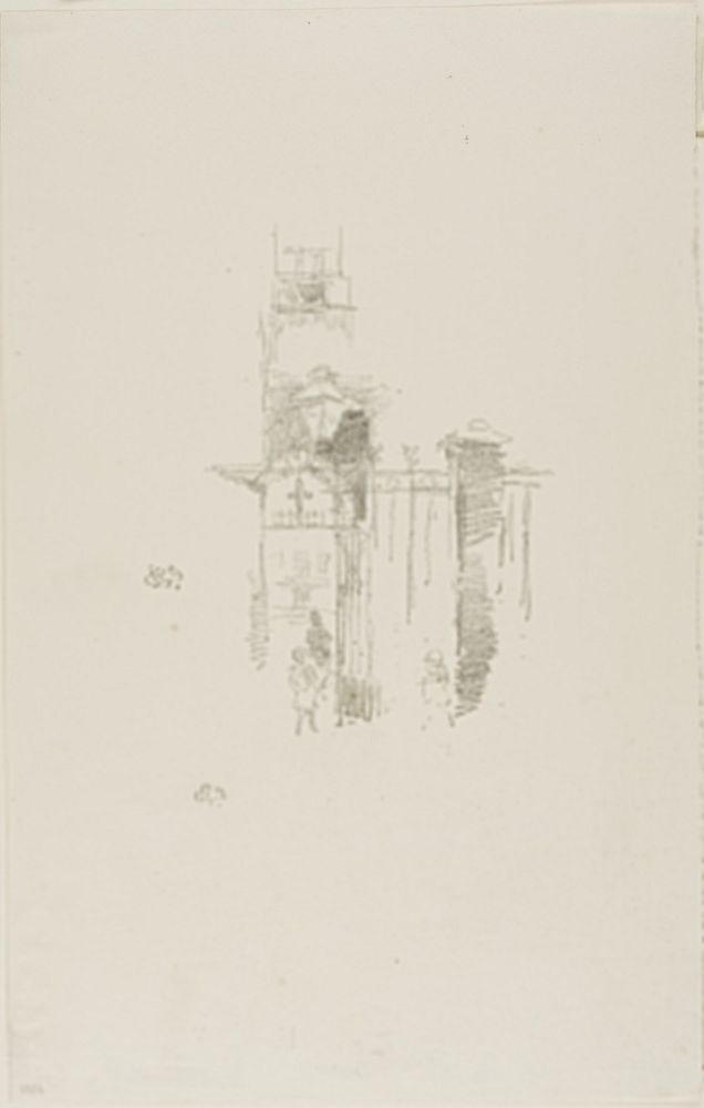Entrance Gate by James McNeill Whistler