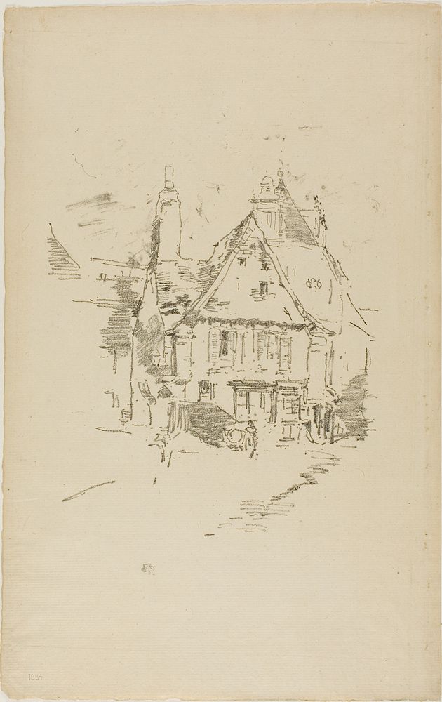 Gabled Roofs by James McNeill Whistler