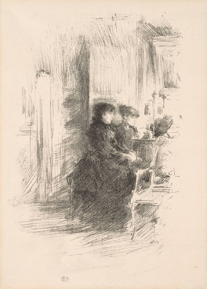 The Duet by James McNeill Whistler