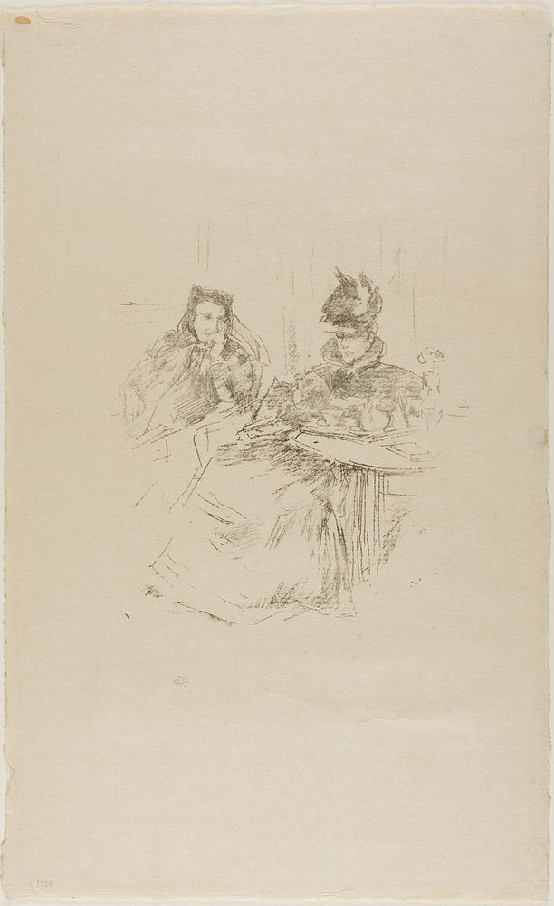 Afternoon Tea by James McNeill Whistler
