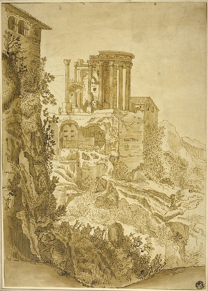 Temple of Vesta, Tivoli by Paul Bril