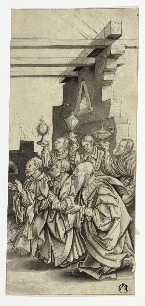 Adoration of the Magi by Studio of Hans Burgkmair, the elder