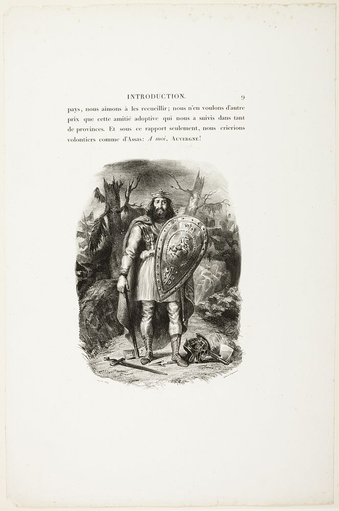 Vercingétorix by Eugène Delacroix