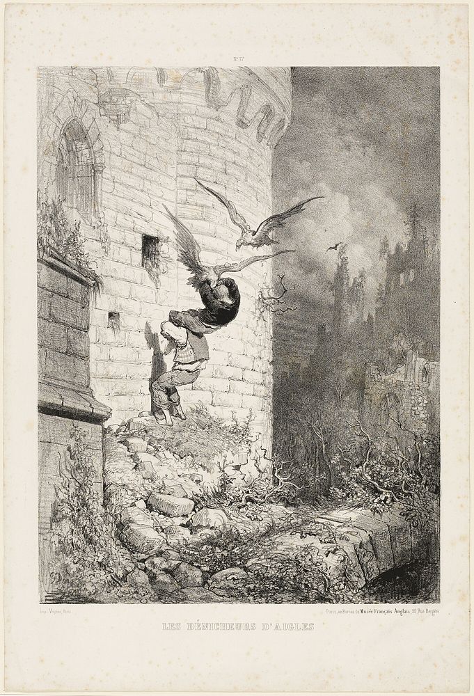 The Hunters of Eagles' Nests by Gustave Doré