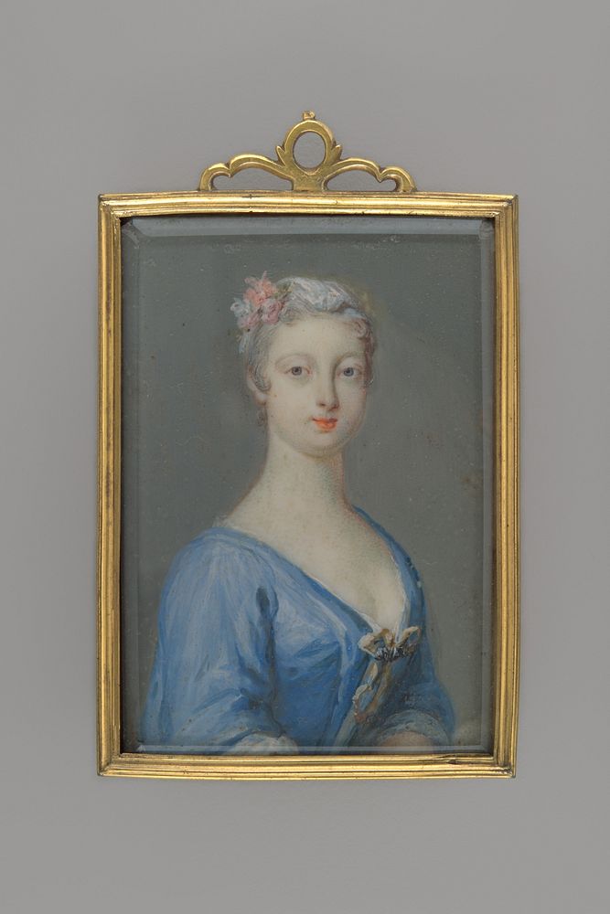 Portrait of Countess Grafin von Furstenberg by Rosalba Carriera