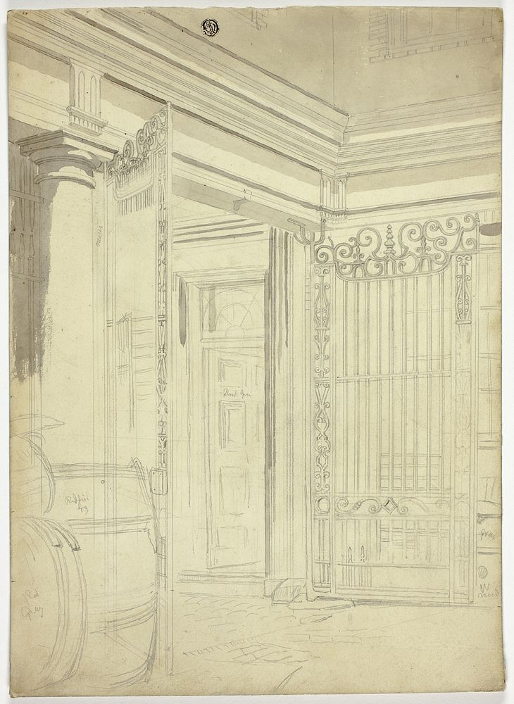 Entryway with Open Gate by Unknown