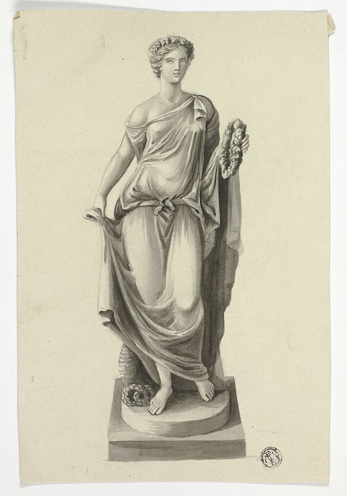 Allegoric Figure after the Flora Farnese by Unknown artist