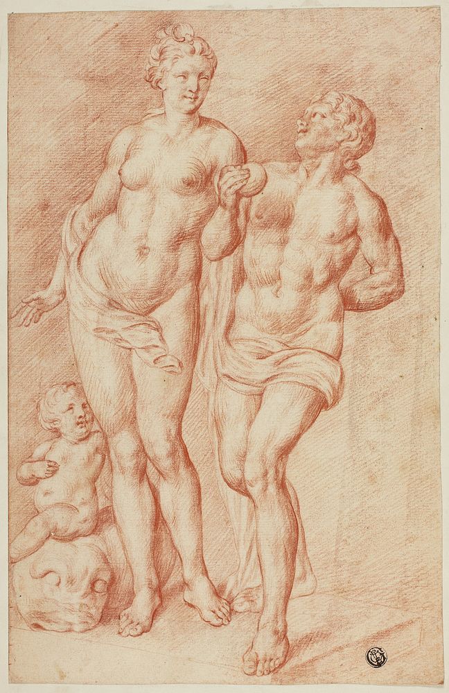 Venus and Paris by Pietro Dandini
