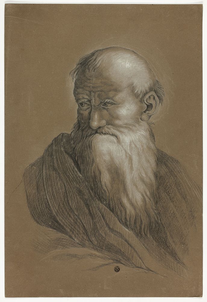 Bust of Bearded Old Man