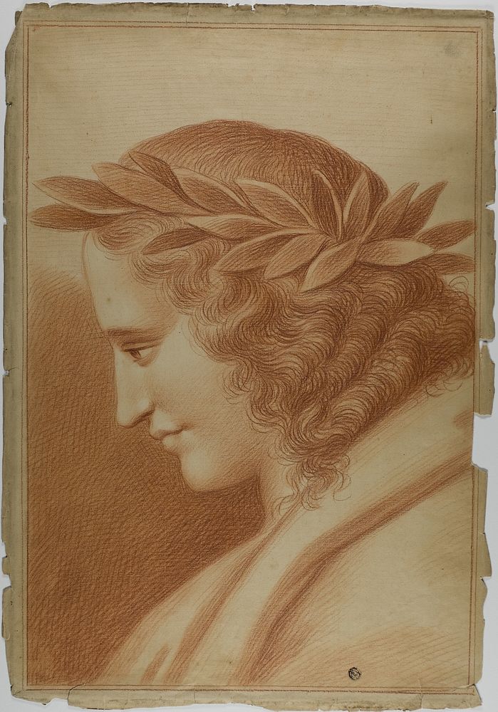 Poet Crowned with Laurel by Raphael