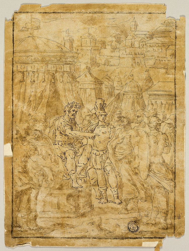 Illustration to Scene from the Liberation of Jerusalem (Gerusalemme Liberata) by Bernardo Castello