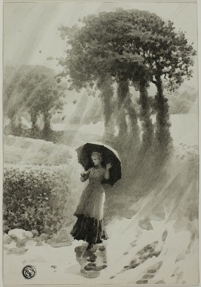 Summer Shower by Alfred Sacheverel Coke