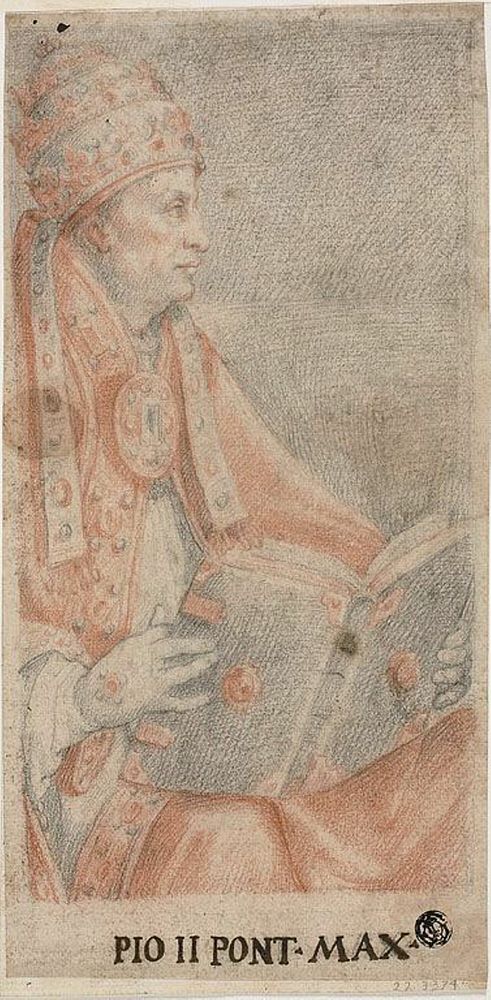 Pope Pius II by Federico Zuccaro