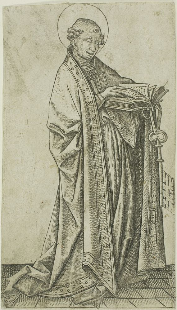 St. Peter by Master E.S.