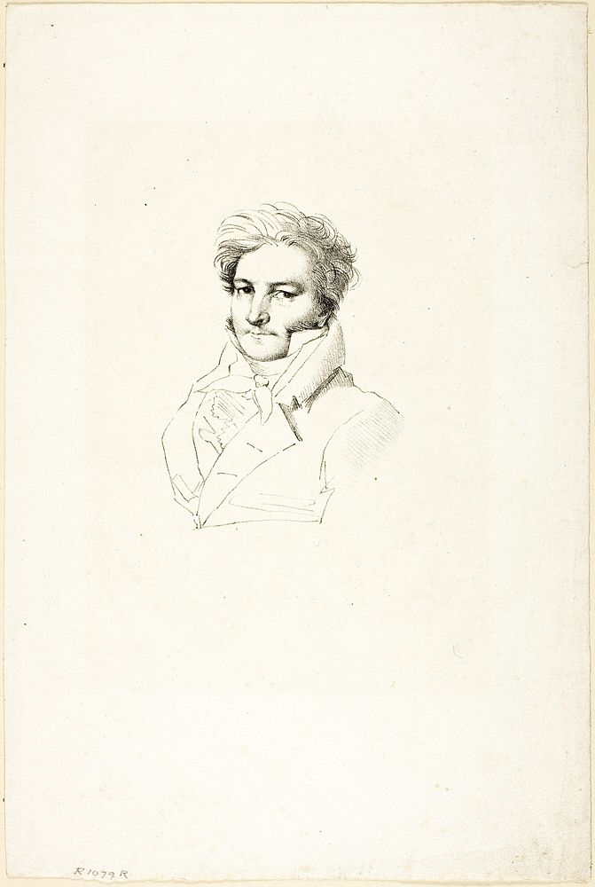 Portrait of a Man by Jean Auguste Dominique Ingres