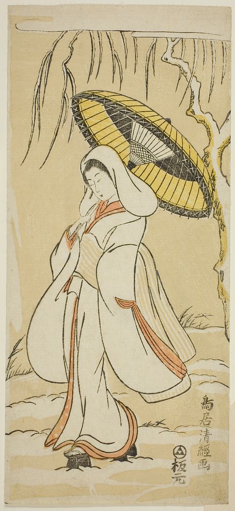 The Heron Maiden by Torii Kiyotsune