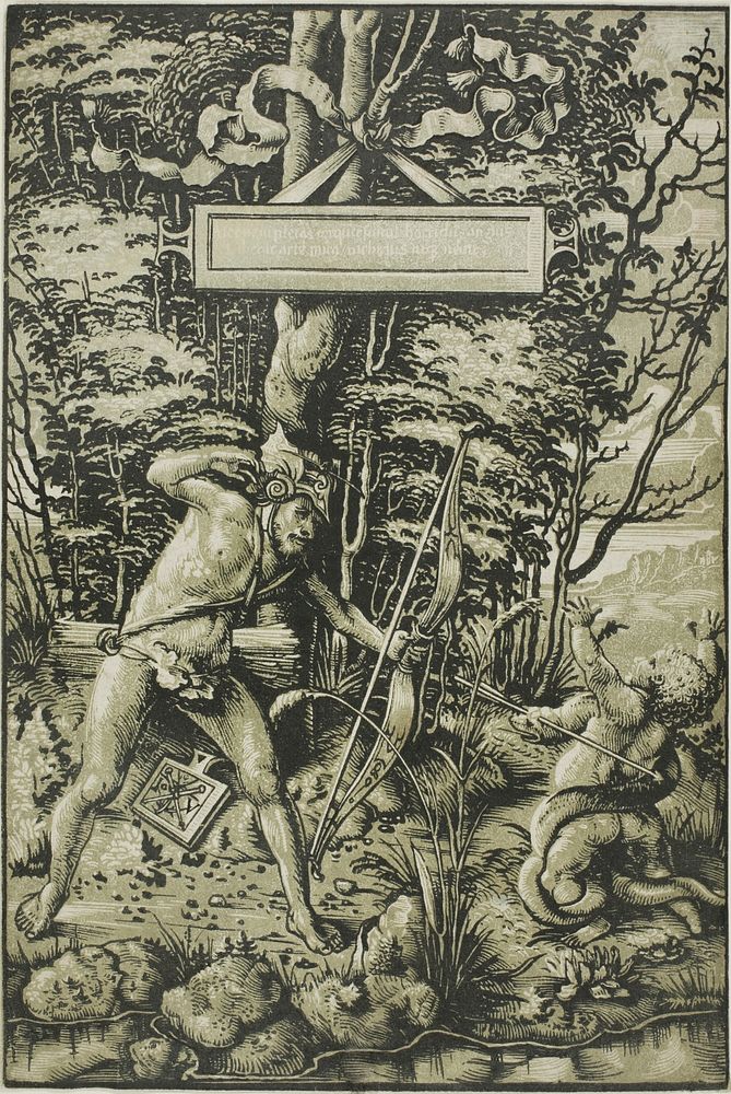Alcon Slaying the Serpent by Hans Wechtlin, I
