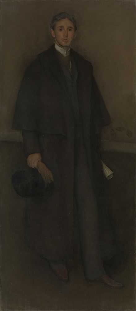 Arrangement in Flesh Color and Brown: Portrait of Arthur Jerome Eddy by James McNeill Whistler