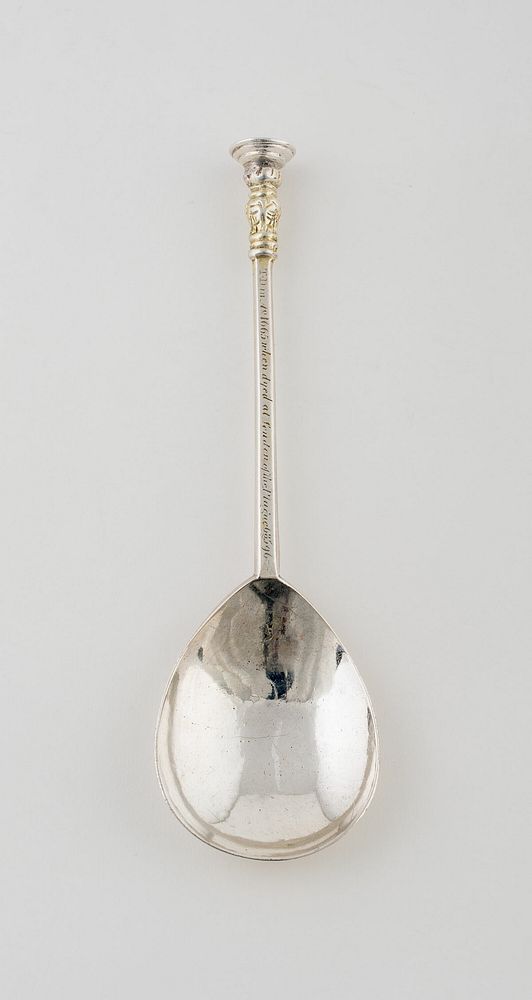 Spoon Commemorating the London Plague