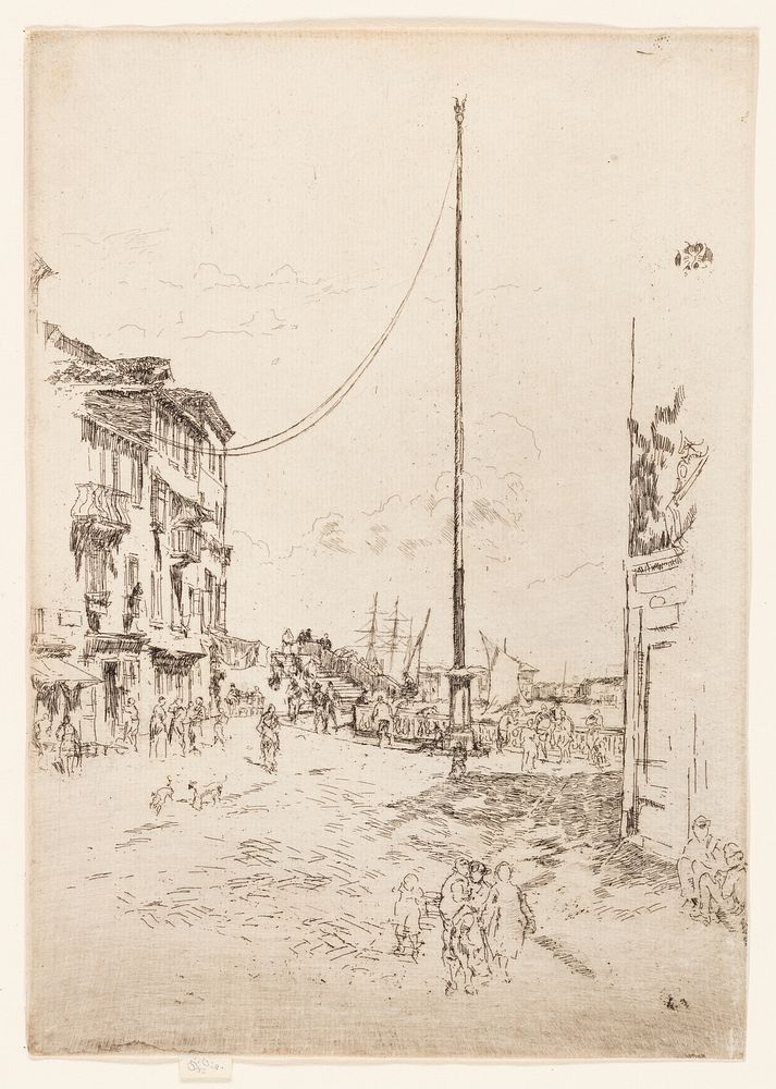 The Little Mast by James McNeill Whistler