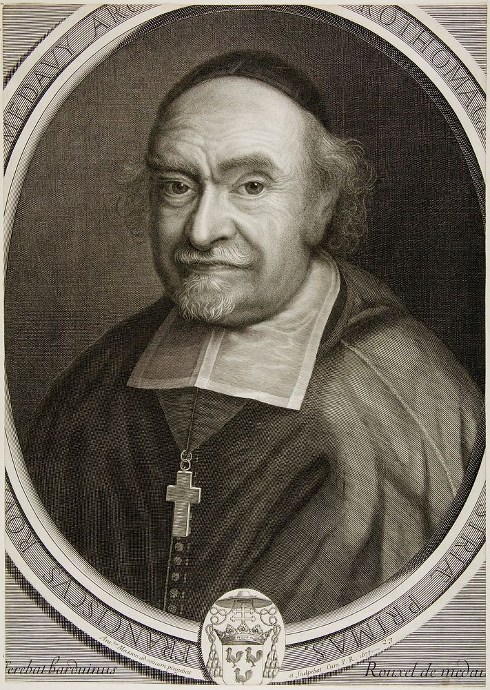 François Rouxel de Medavy, Archbishop of Rouen by Antoine Masson