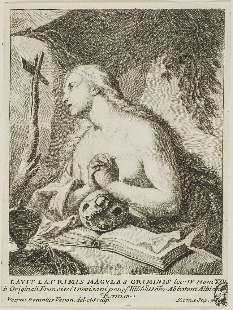 Saint Mary Magdalene by Conte Pietro Antonio Rotari