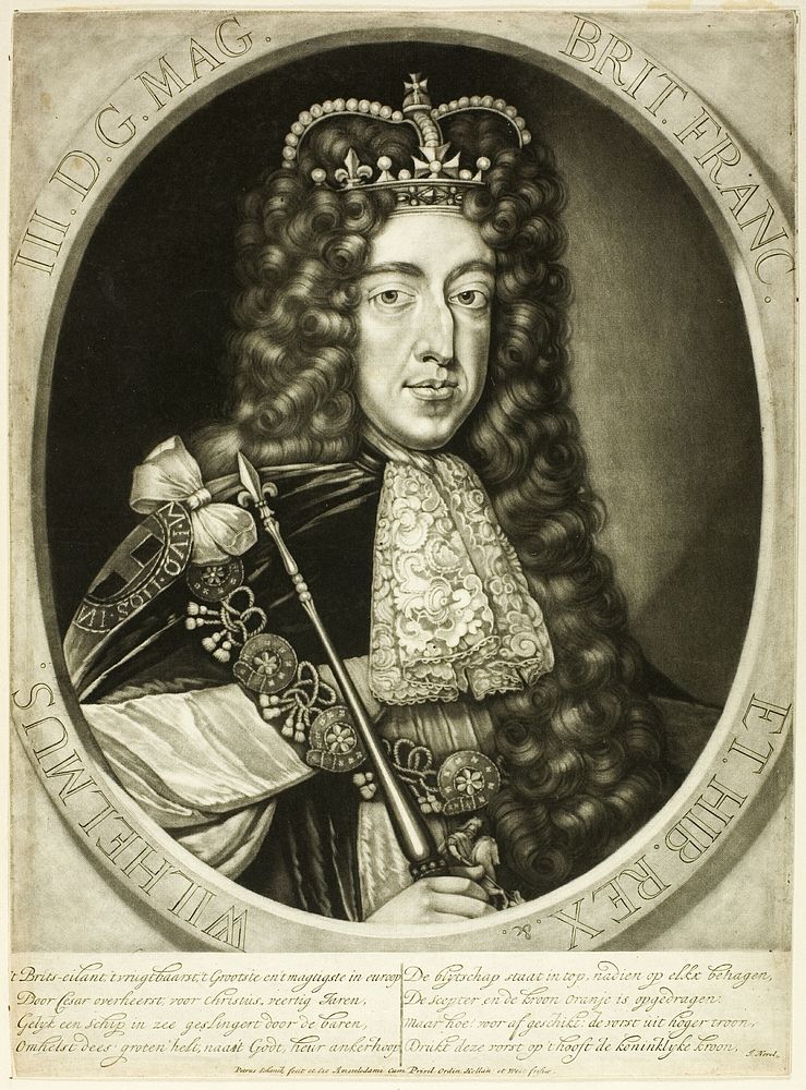 William III, King of England by Pieter Schenk